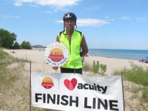 I rode for a reason in the 9th annual Salvation Ride. I rode to help the homeless, hungry and hurting  served by The Salvation Army Sheboygan. 